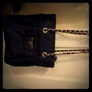 Navy purse